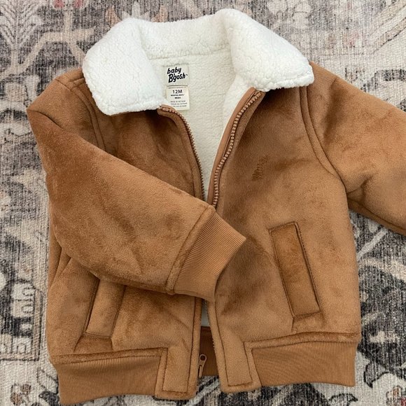 OshKosh B'Gosh Faux-Suede Sherpa Jacket - Picture 2 of 5